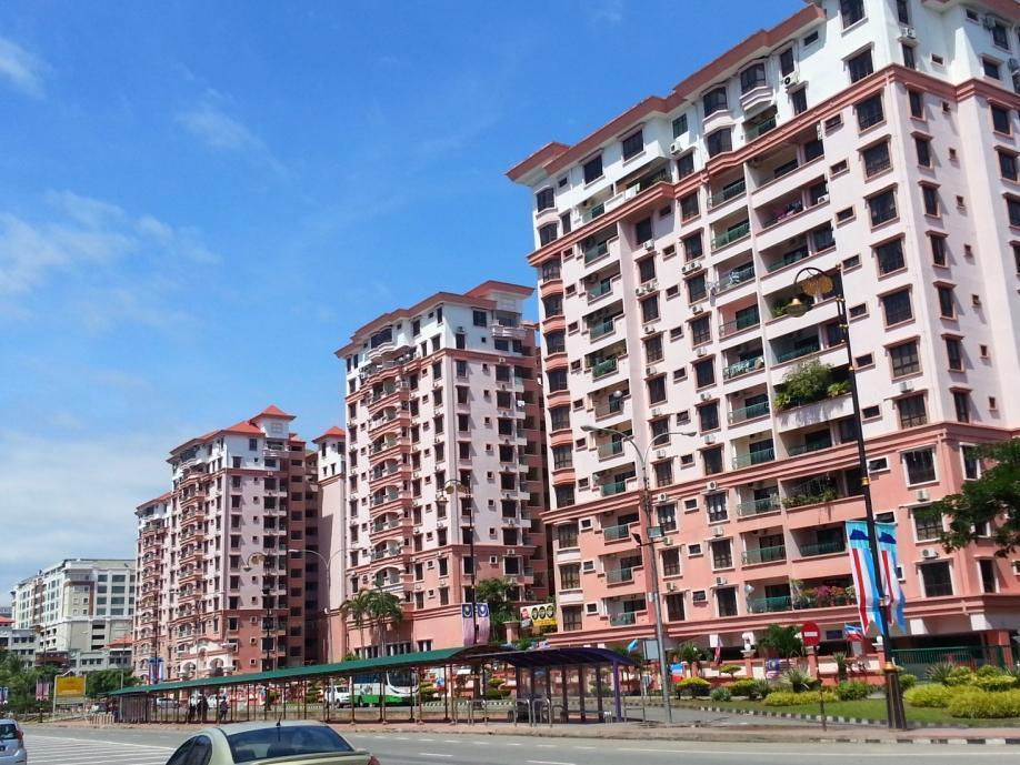 كوتا كينابالو Kk Waterfront Suites At Marina Court المظهر الخارجي الصورة